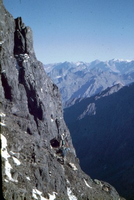 Campamento en la pared