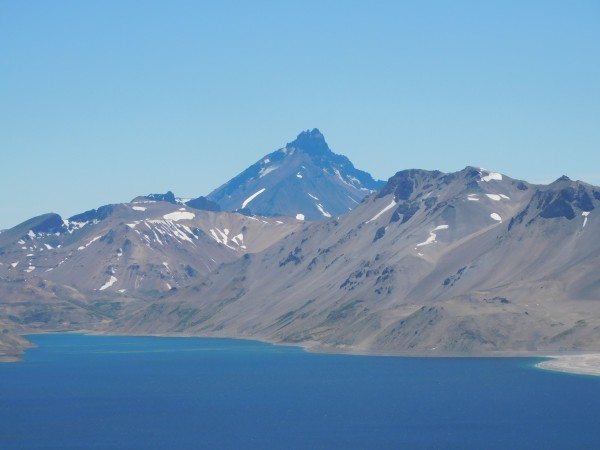 Campanario desde la laguna del Maule