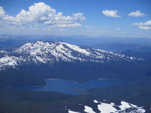 Sierra Nevada visto desde Llaima