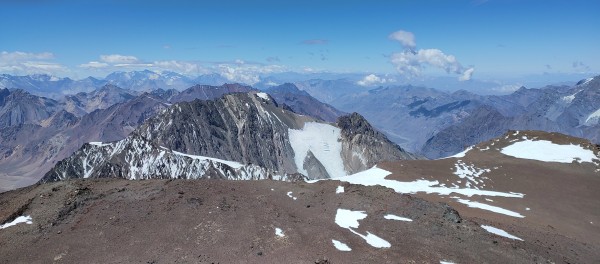 Desde Nevado del Plomo