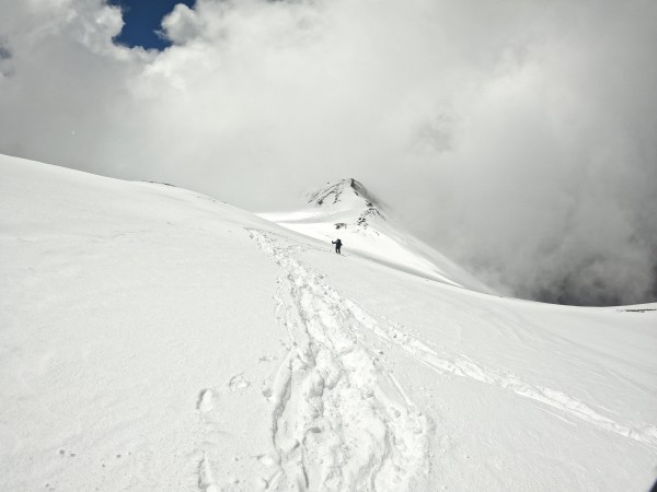 Subiendo desde la pirca