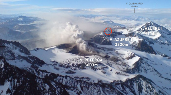 Complejo volcánico Planchón-Peteroa-Azufre