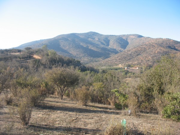 Ruta de acercamiento al cerro