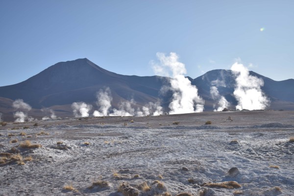 Volcán Lirima y Volcán Quimsachata