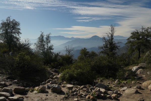 Vista desde Portezuelo Ocoa