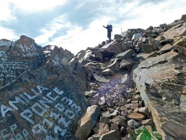 Vergüenza al llegar a la cumbre