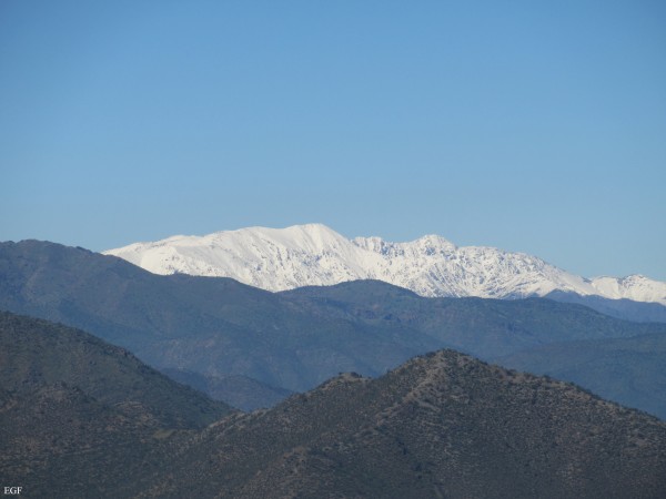 San Ramón y Punta de Damas desde Tres Orejas