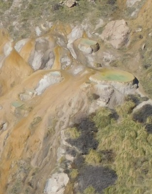 Baños Azules desde Pan de Azúcar