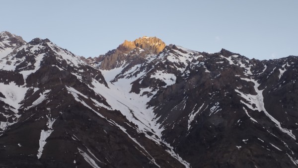 Cara oeste cerro Parque Andino 
