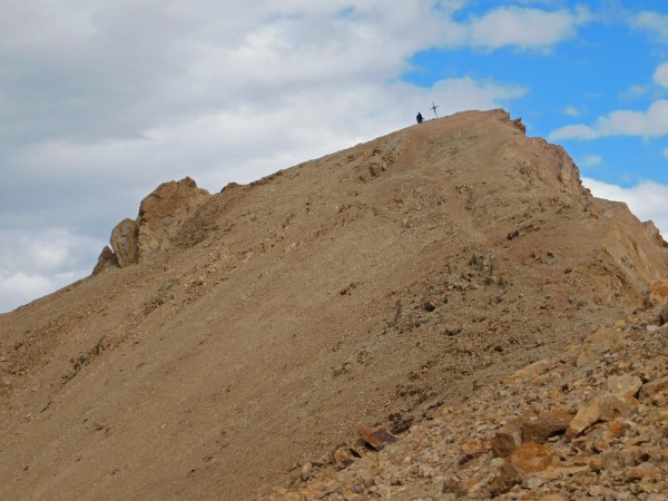 Llagando a la cumbre