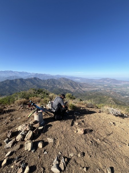 Cumbre Cerro Machalí