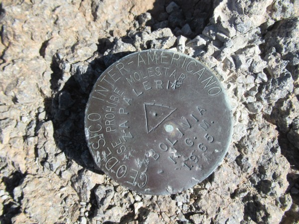 Punto Geodésico IGM Boliviano