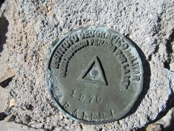 Punto Geodésico IGM Chileno