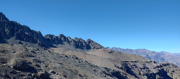 Desde plateau morrenas