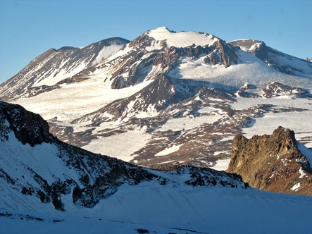 Volcán Tinguiririca desde el sur