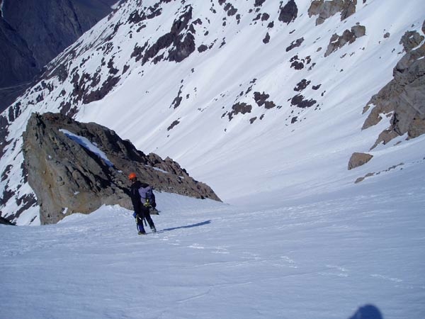 Bajando del Punta Sin Nombre