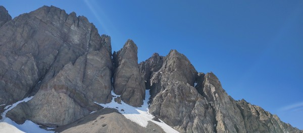 Entrada canaleta farellones oeste