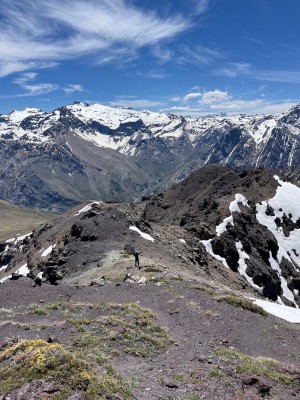 Vista al cajón del cachapoal