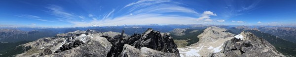 Vista panorámica desde cumbre del cerro Granítico
