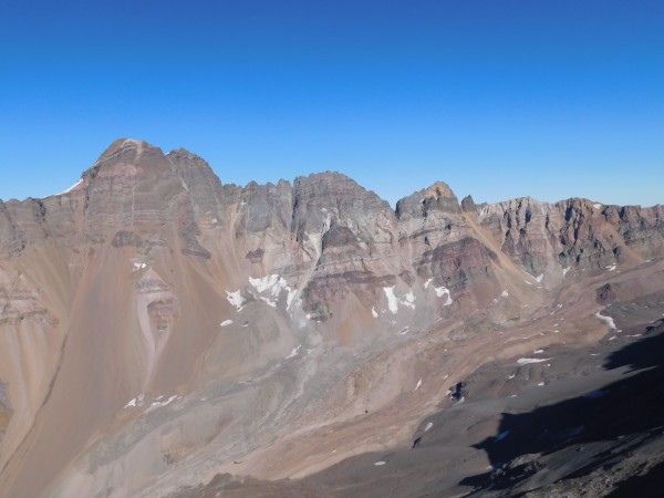 Cara Este de la Parva del Inca