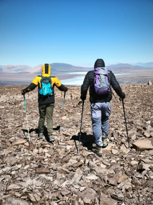 Bajando desde la Cumbre