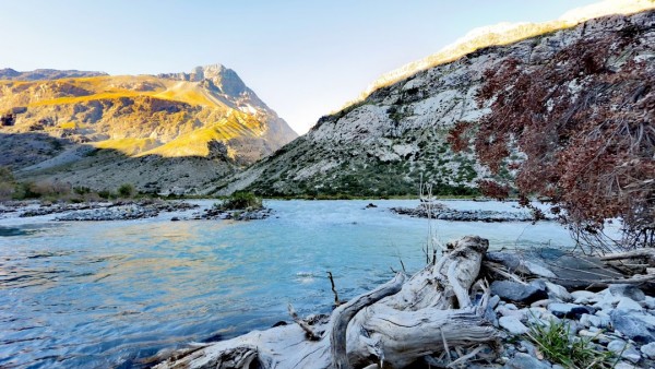 Primer zona de descanso, posible campamento