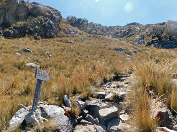 Marcas en la ruta