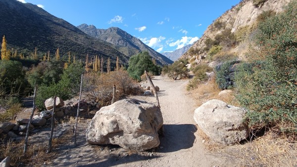 Inicio del sendero