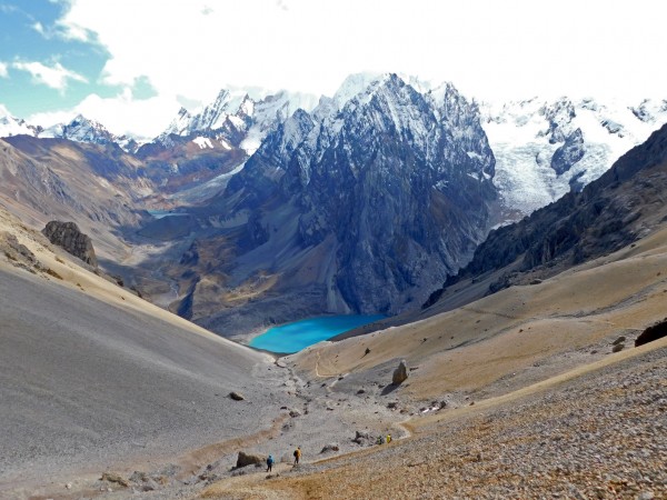 Bajada desde el Paso Santa Rosa Bajada desde el Paso Santa Rosa