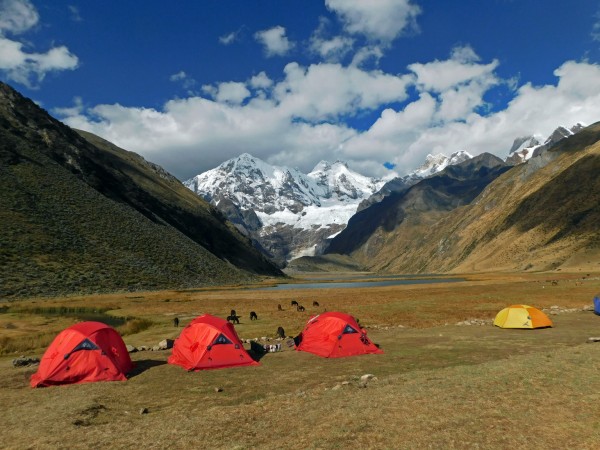 Campamento laguna Jahuacocha Campamento laguna Jahuacocha