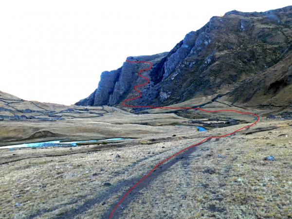 Sendero hacia el desvío Sendero hacia el desvío