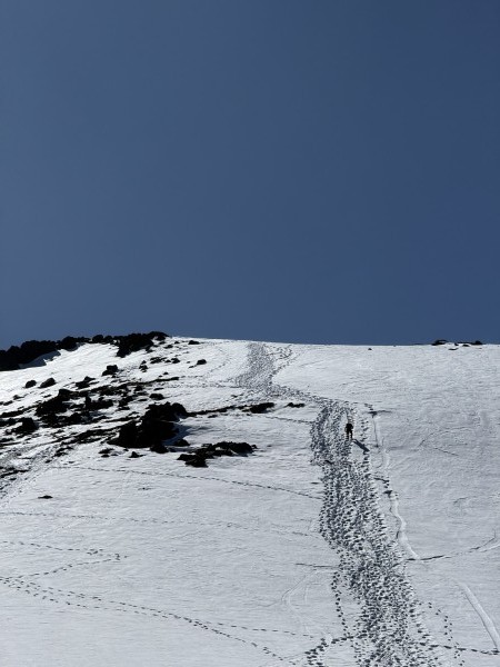 Sendero hacia cumbre  Sendero hacia cumbre