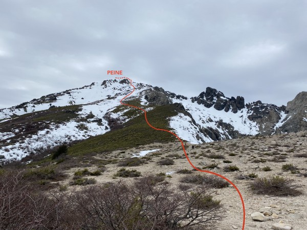 Cara Oeste a Cumbre Oeste 