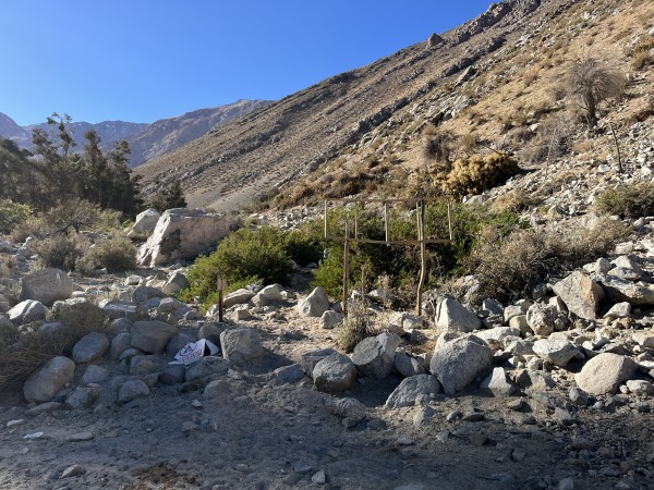 Inicio del sendero