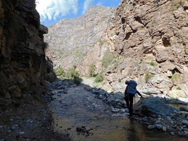 Primer cruce del estero