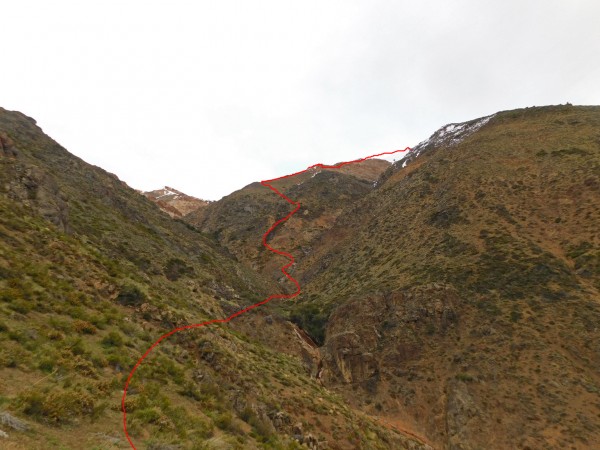 Ruta por la quebrada