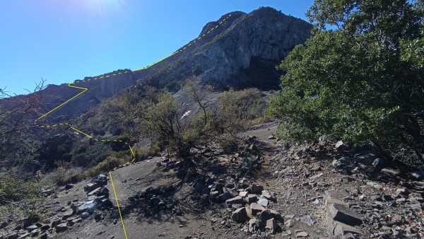 Desvío a traverse 