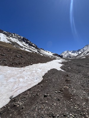 Primera parte de la ruta, casi plana