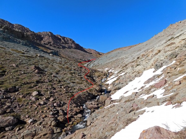 Ruta por la quebrada