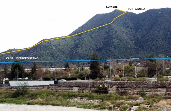 Panorámica ruta al cerro Carbón