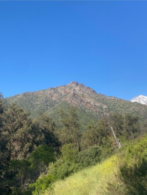 Directísima cara Suroeste por quebrada de Macul 