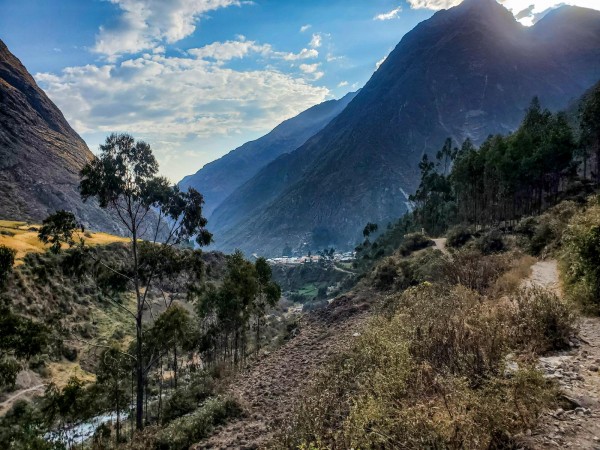Llegada a Huayllapa