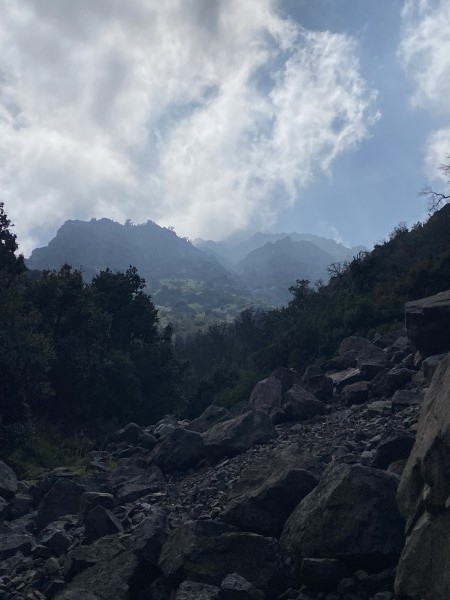 Vista hacia el Abanico 