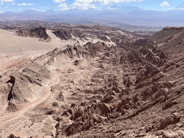 Vista al Valle de la Muerte desde Mirador Vista al Valle de la Muerte desde Mirador