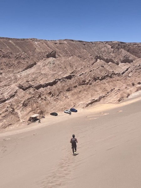 Bajando la duna Bajando la duna