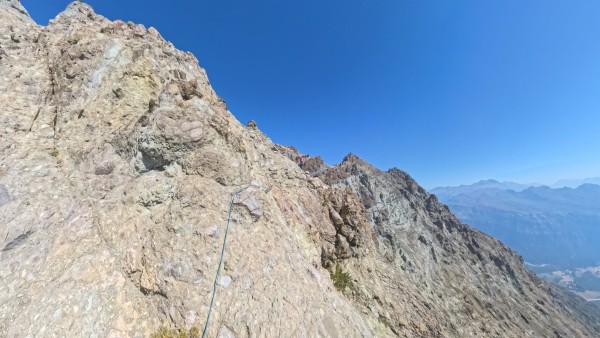Cruce desde cerro Alto del Guayacán al cerro Agujereado