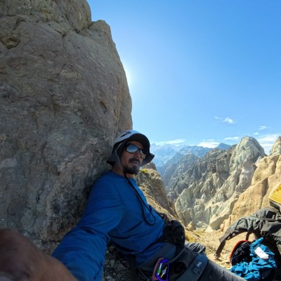 Fin de la ruta Laberinto piroclástico 