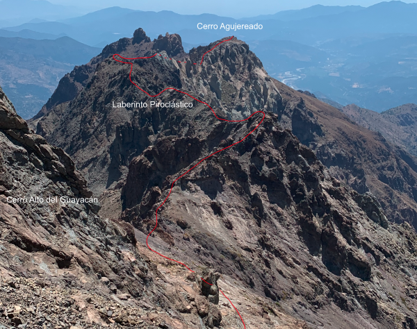 Ruta Laberinto Piroclástico 