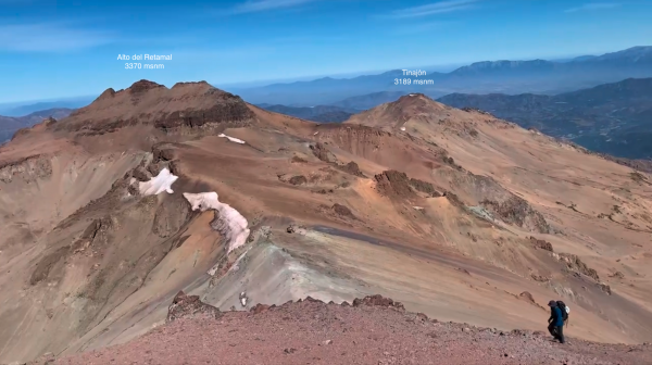 Tramo final hacia la Cumbre del Sesquicentenario