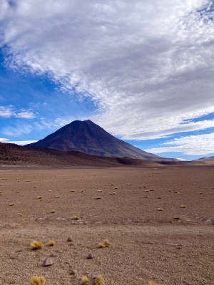 Acercamiento al volcán
